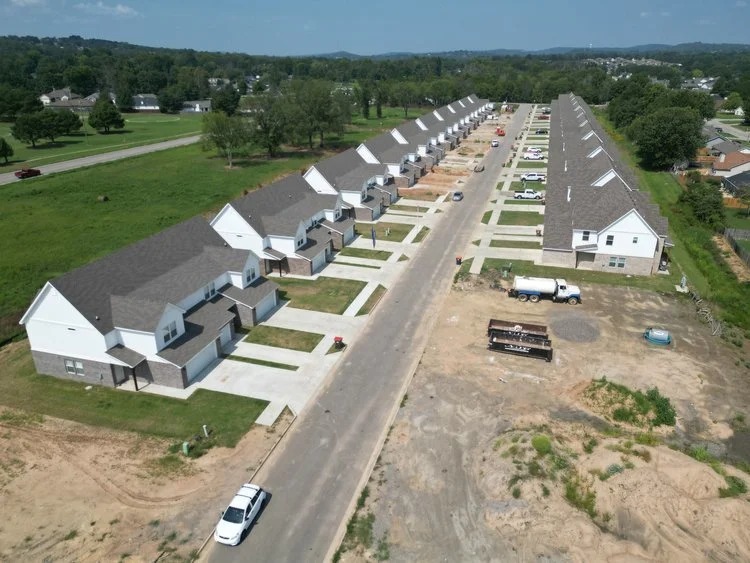 Stone Creek completed residential development in Greenwood AR