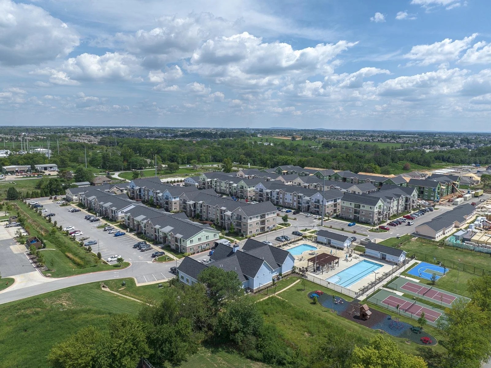 The Reserve at Bentonville — 312-unit multifamily development under construction in Bentonville AR