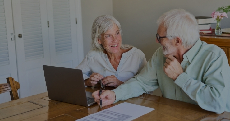 Couple planning delayed retirement strategy to maximize Social Security retirement income.