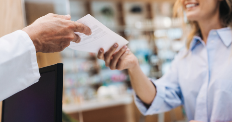 Patient receiving covered prescription medication through a qualified ACA health plan. Patient receiving covered prescription medication through a qualified ACA health plan.