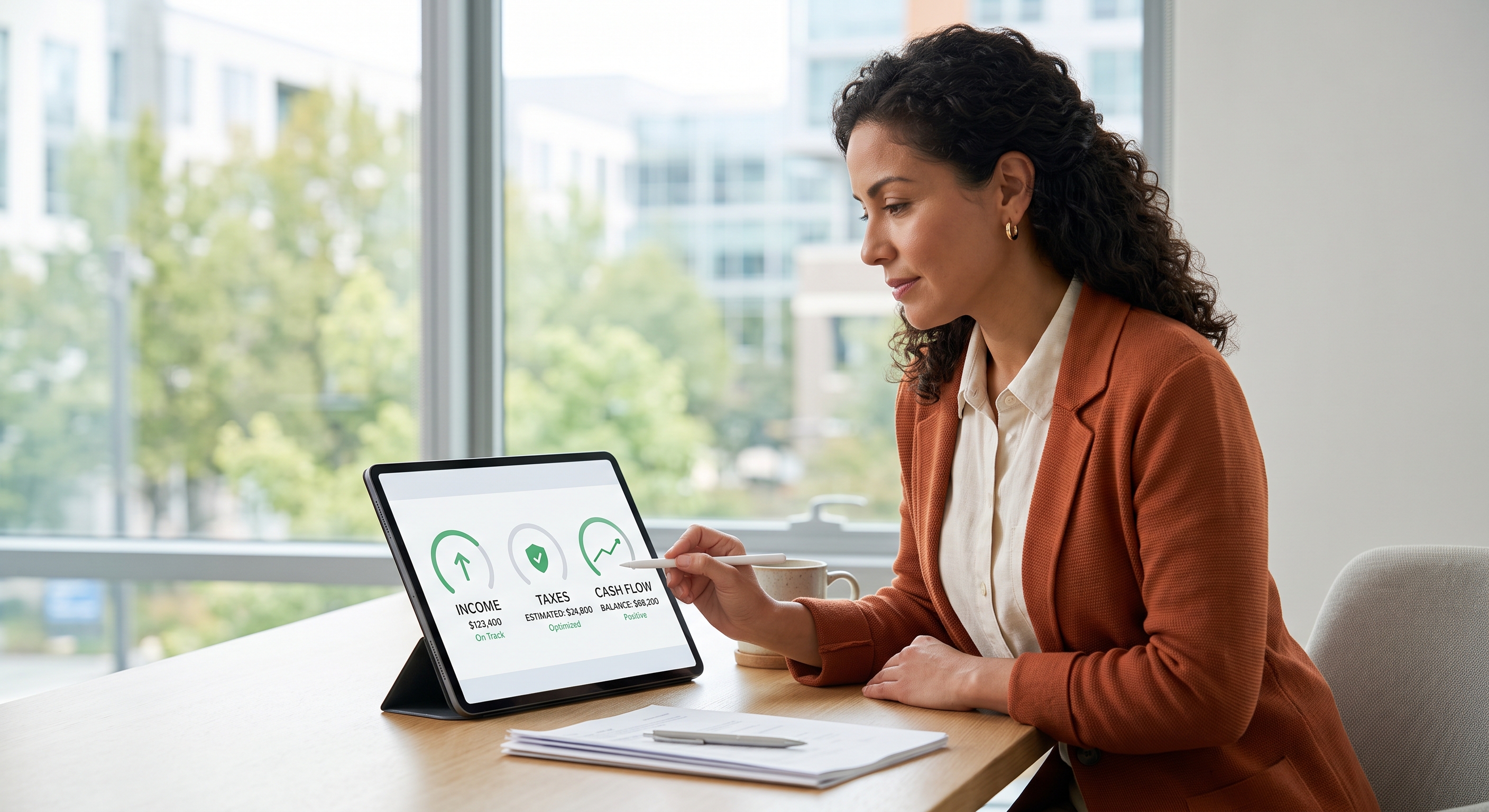 Entrepreneur using tax planning to manage business cash flow