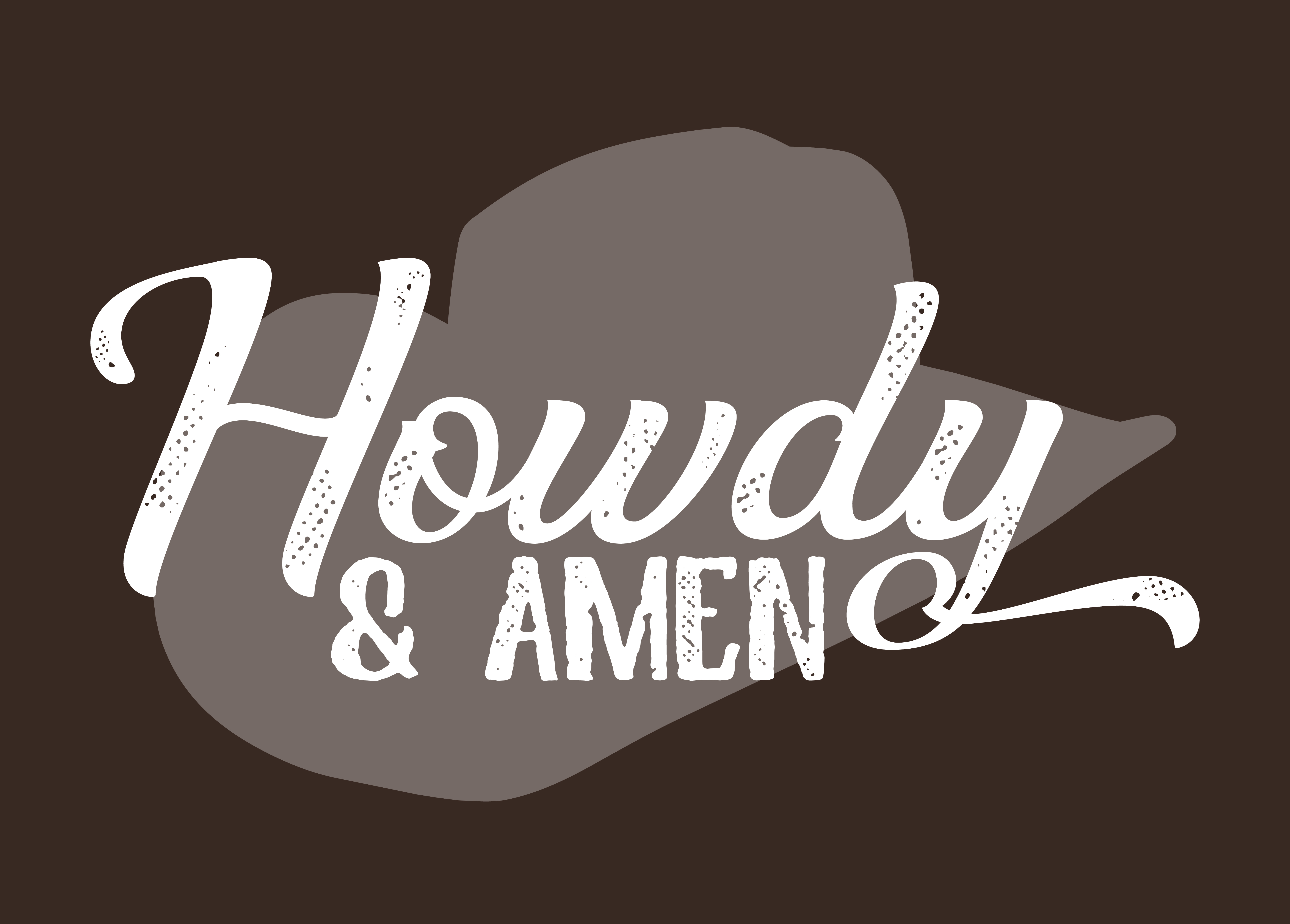 Howdy & Amen logo