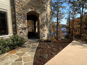 Lawn maintenance in Seneca