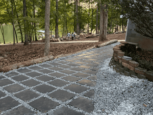 Lawn maintenance in Seneca