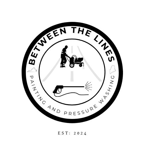 Between the Lines Paint and Pressure Washing Logo