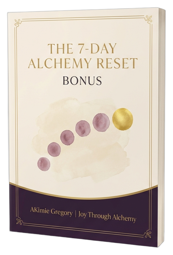 The 7-Day Alchemy Reset bonus cover