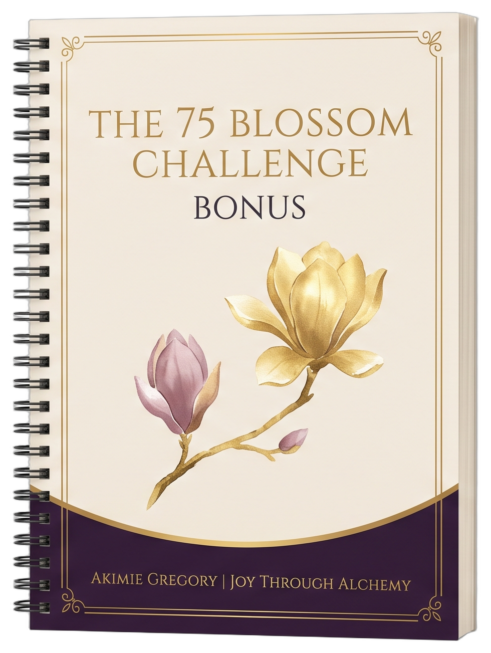 The 75 Blossom Integration Challenge bonus cover