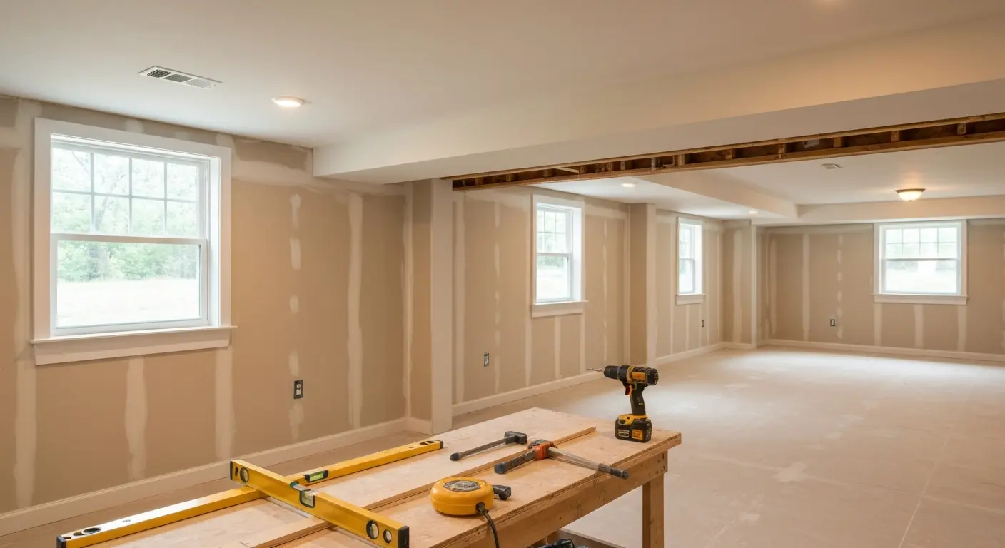 Basement renovation