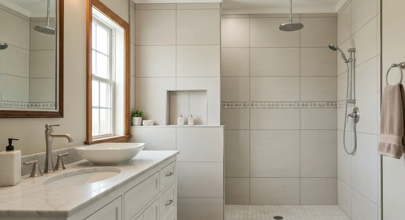 Bathroom renovation project