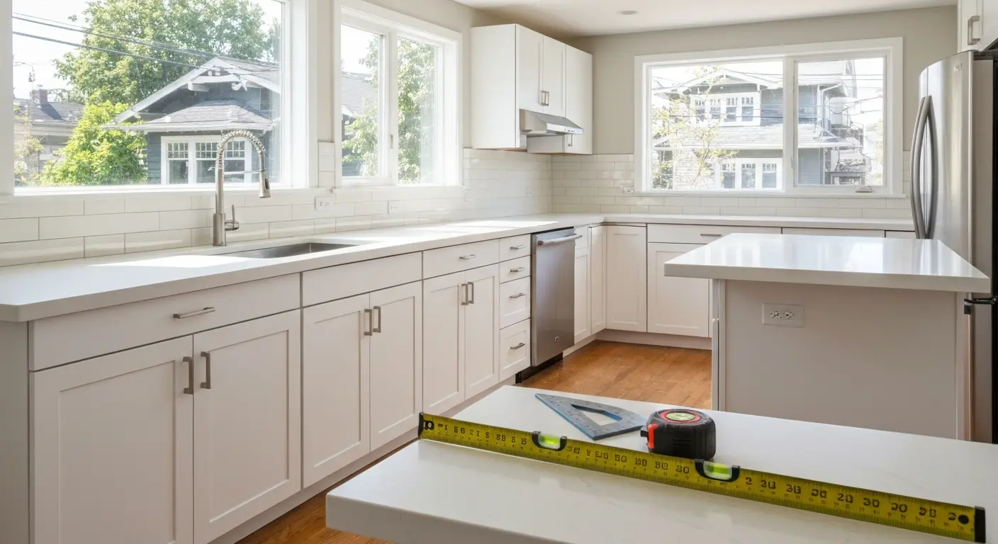 Modern kitchen remodel in Portland