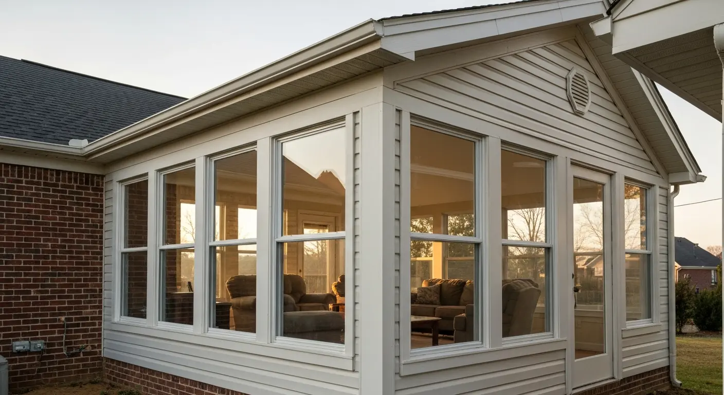 Sunroom addition in Gallatin