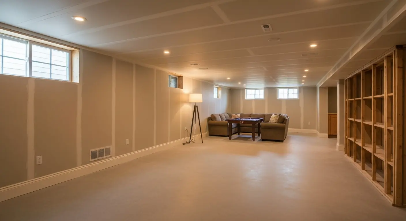 Basement finishing