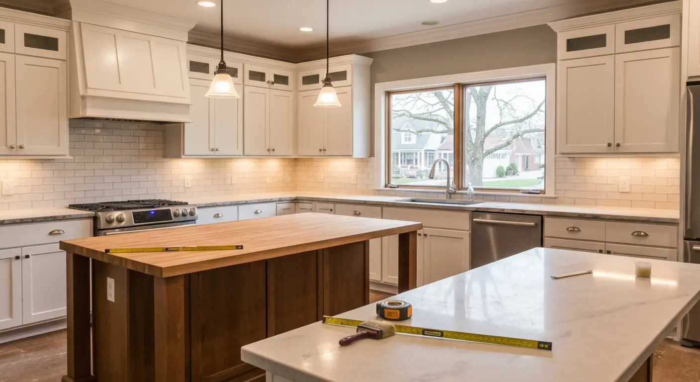 Kitchen remodeling project