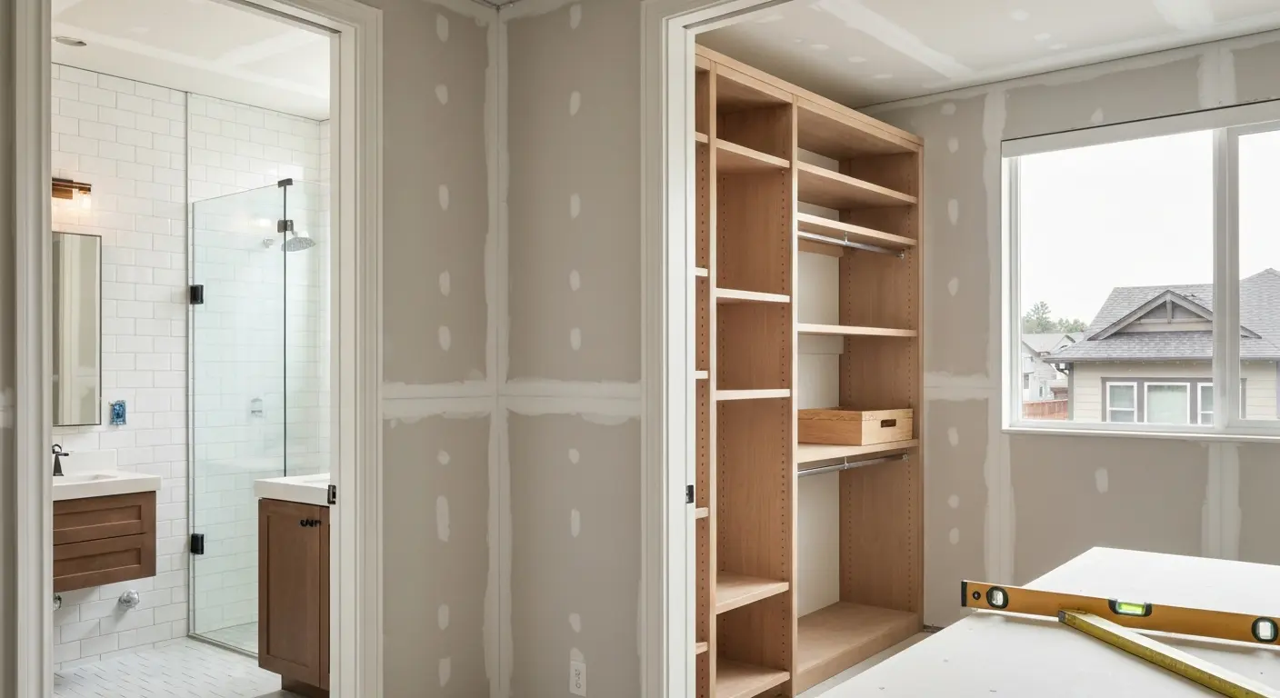 Master suite conversion space