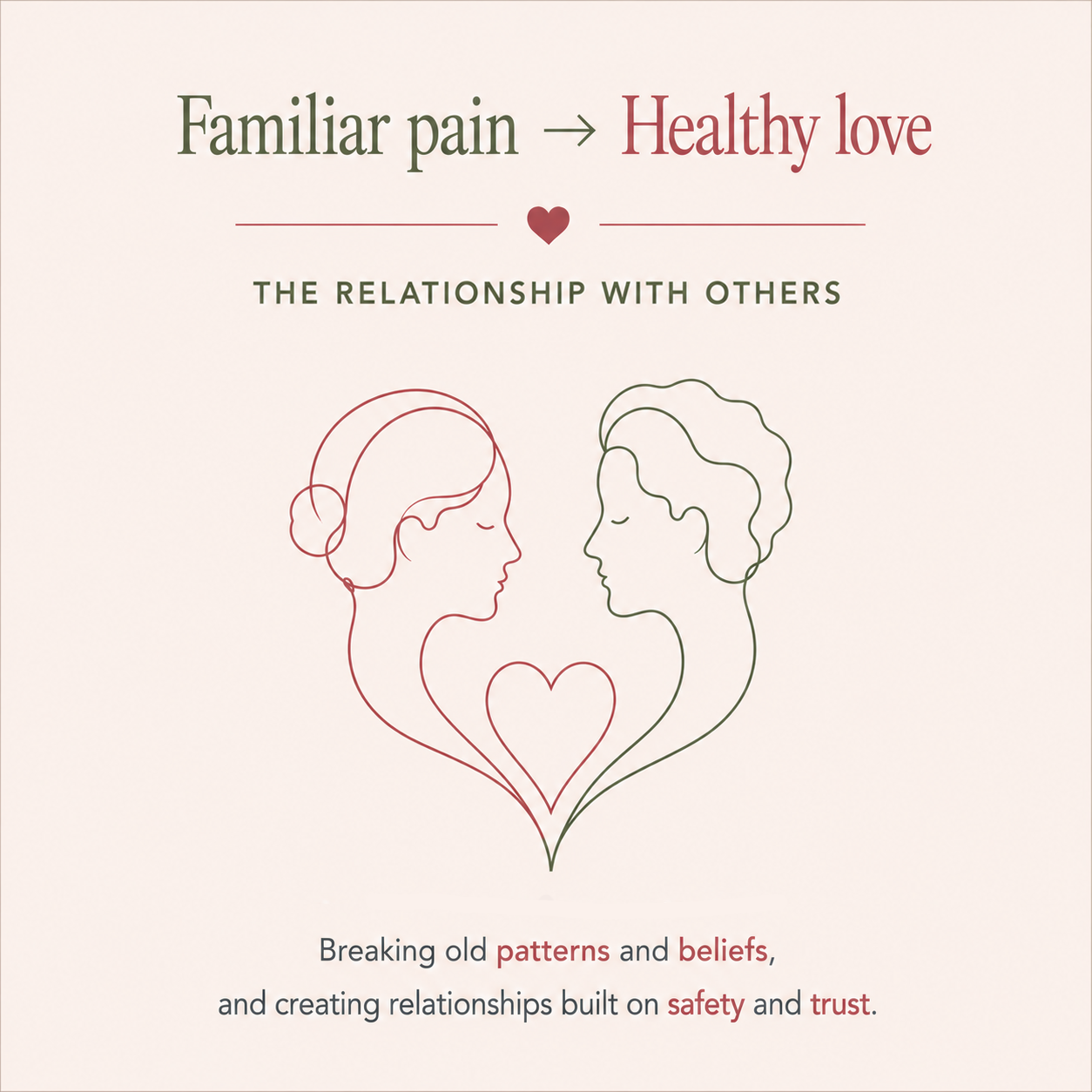 Familiar Pain to Healthy Love — The Relationship With Others