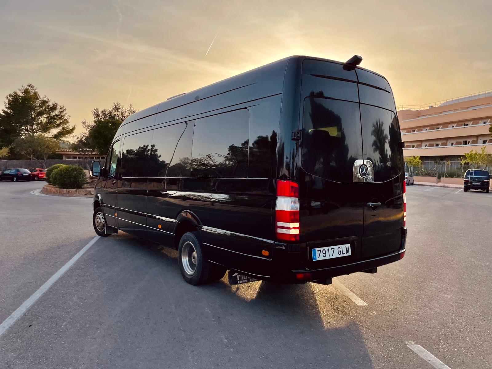 Party bus exterior