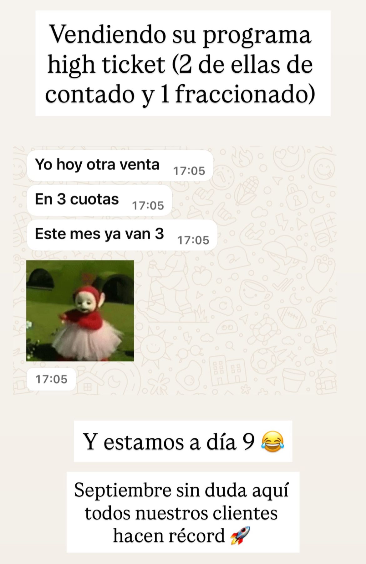 Conversación con María