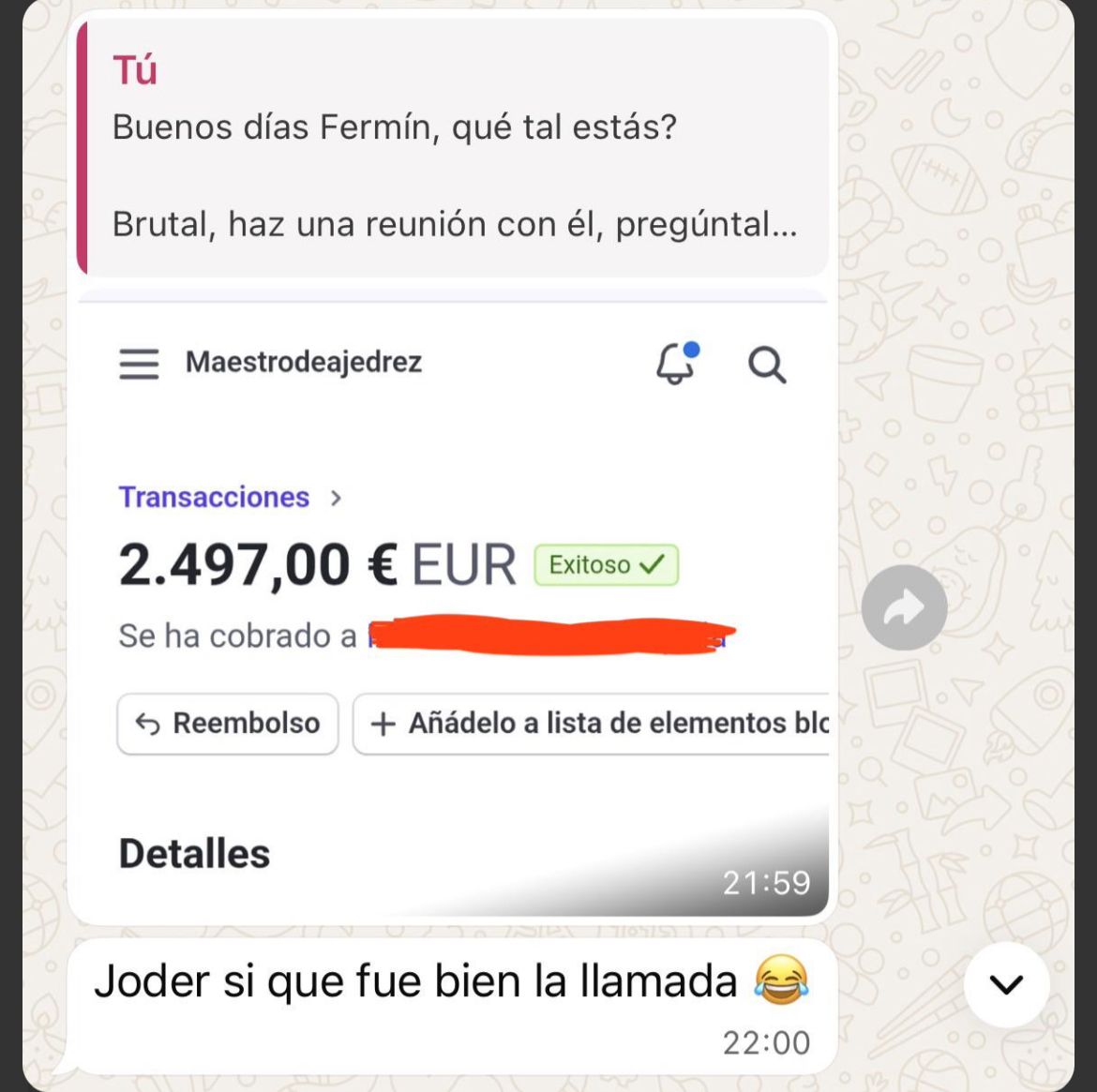 Conversación con Fermín