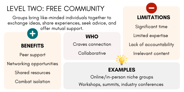 Solopreneur Community infographic