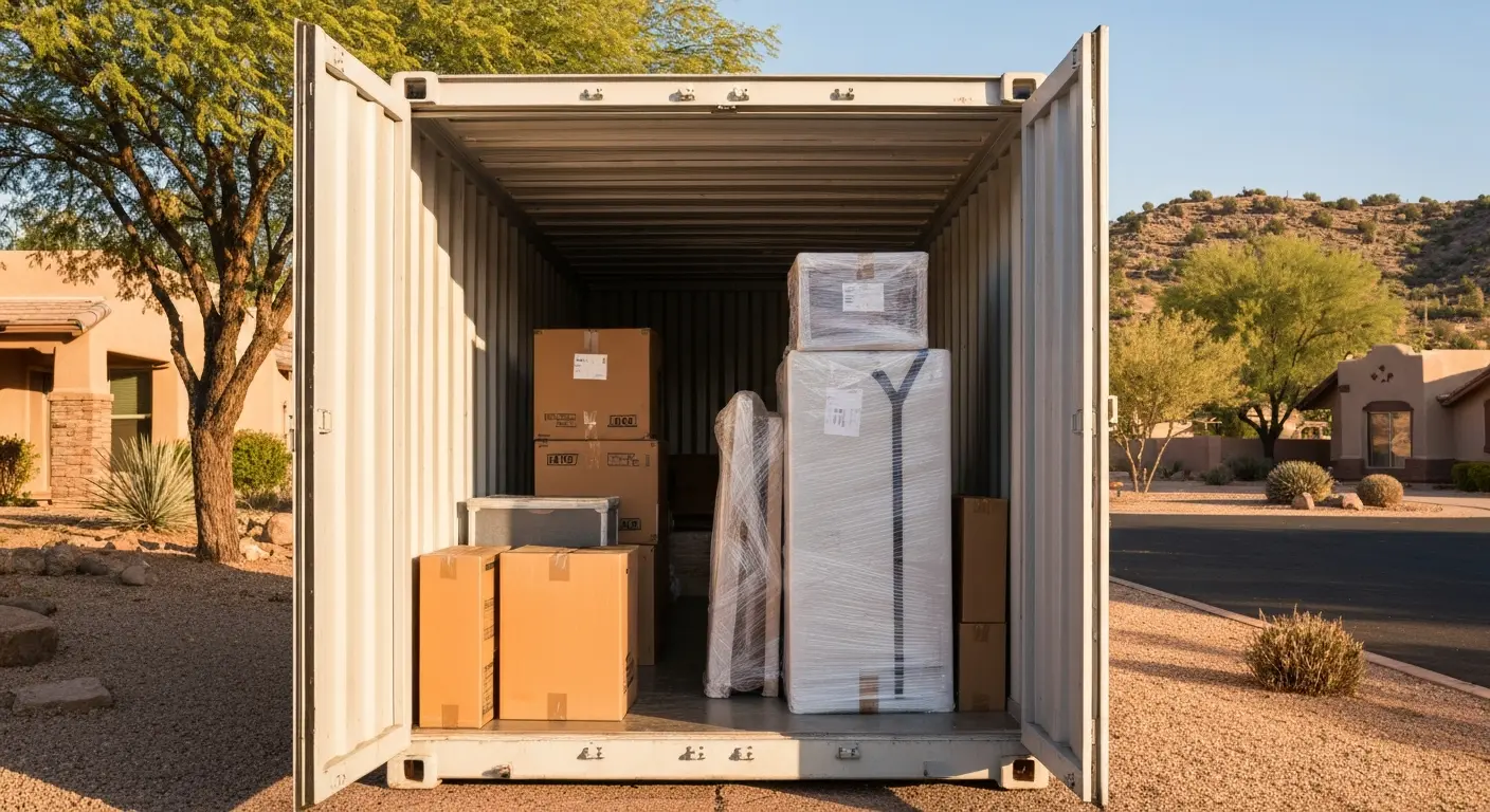 Storage for residential moves in Chino Valley