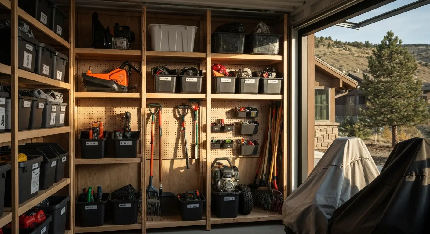 Seasonal equipment storage