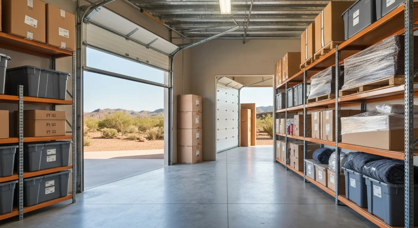 Moving storage for household items
