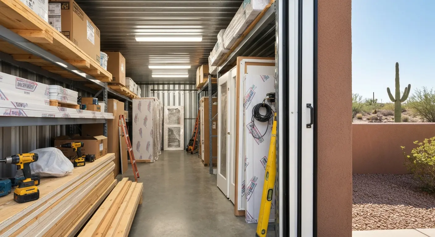 Home renovation storage in Cottonwood