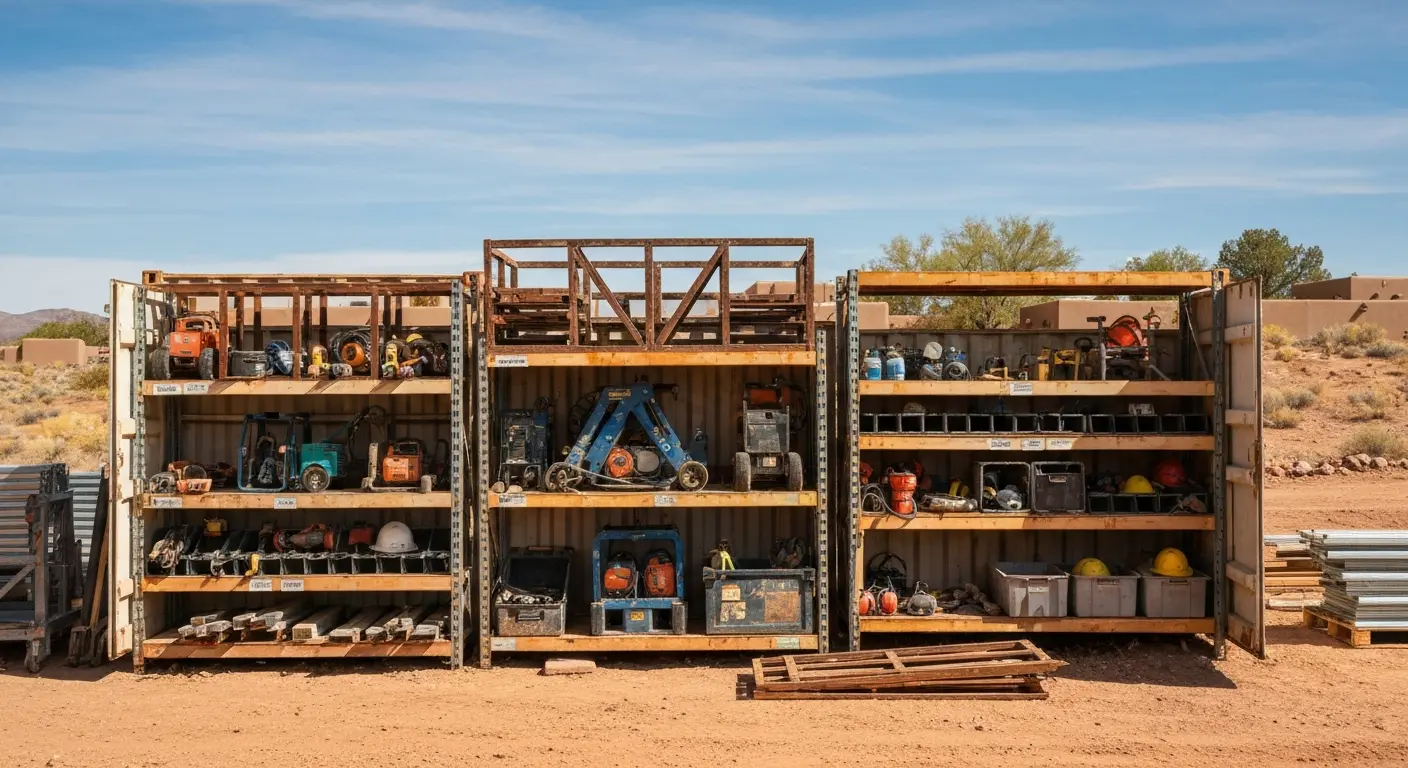 Construction storage for Ashfork job sites