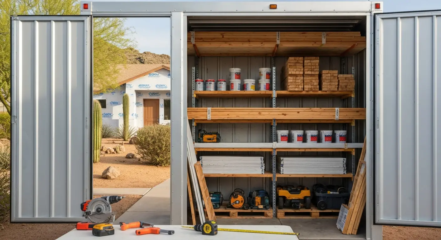 Home remodel storage