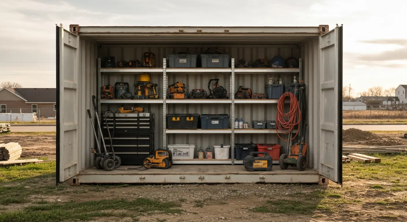 Business storage container