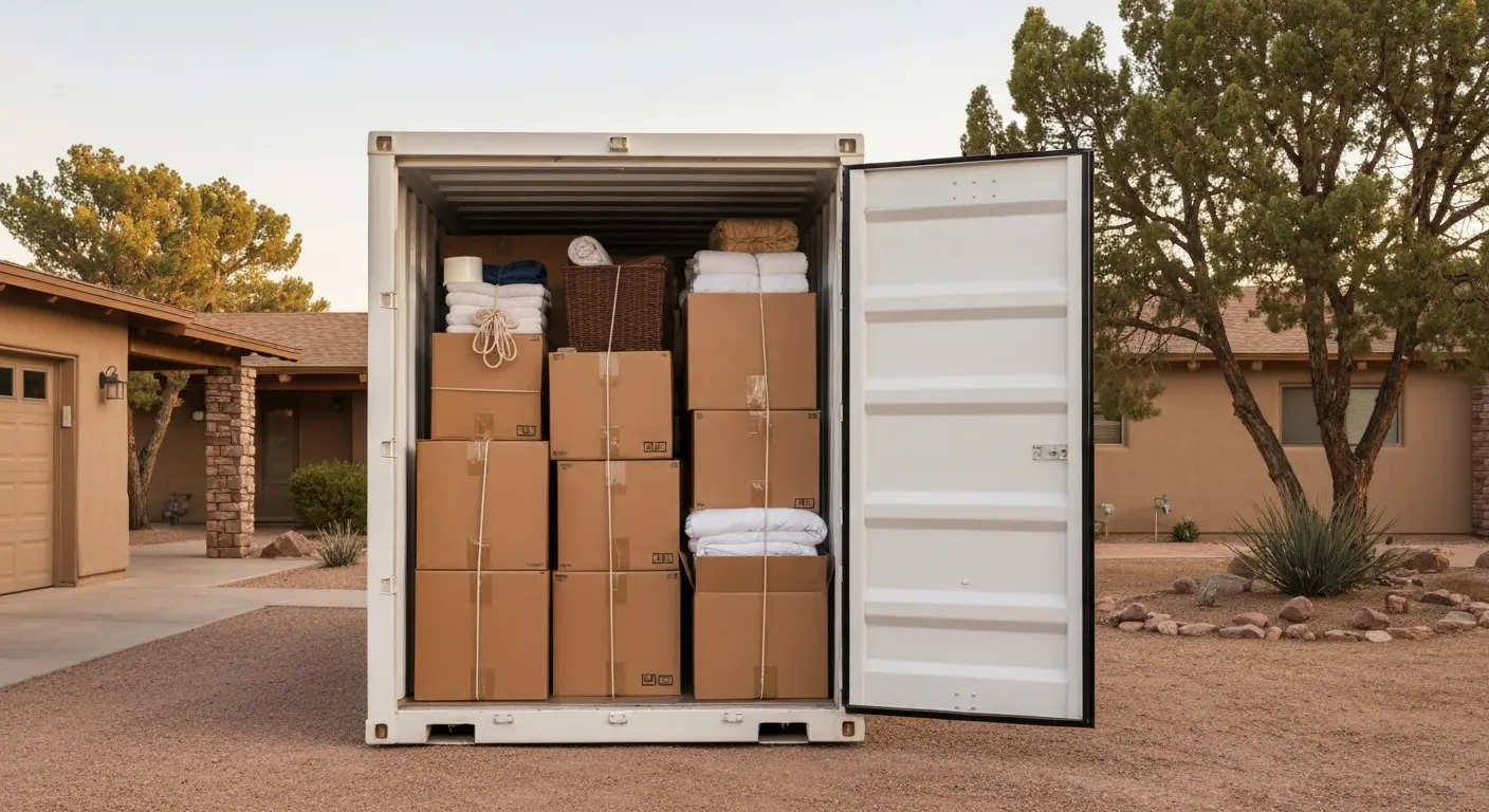 Moving container