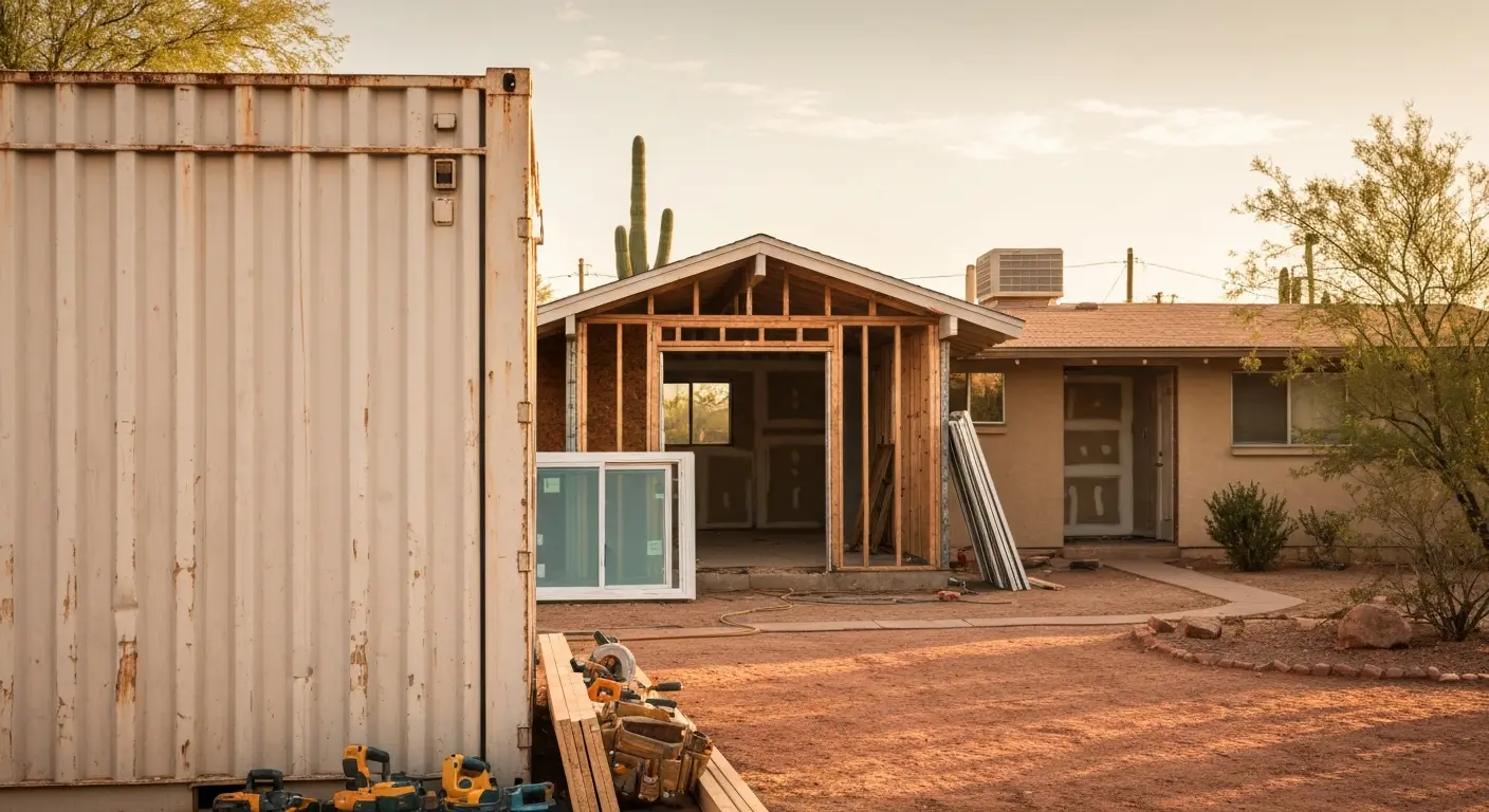 Home renovation storage