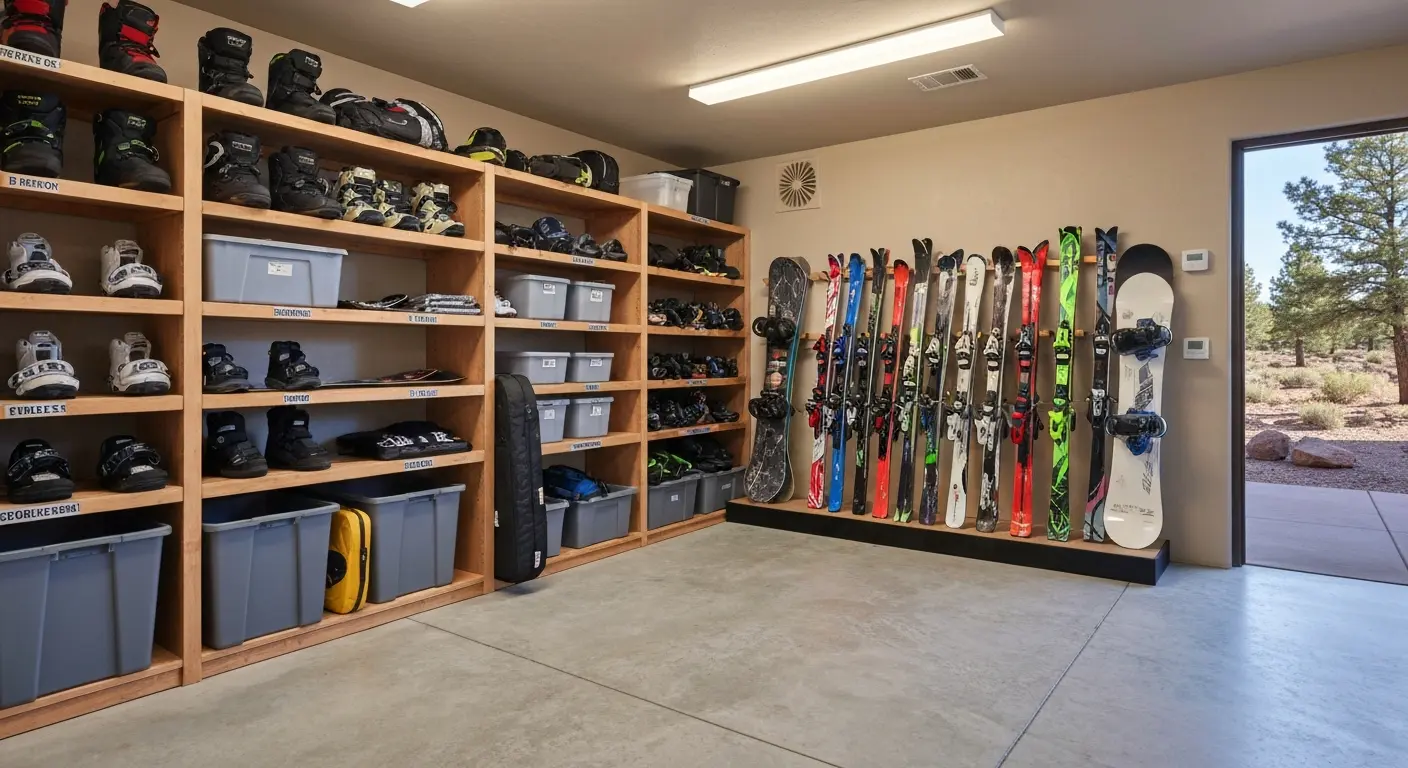 Winter sports storage