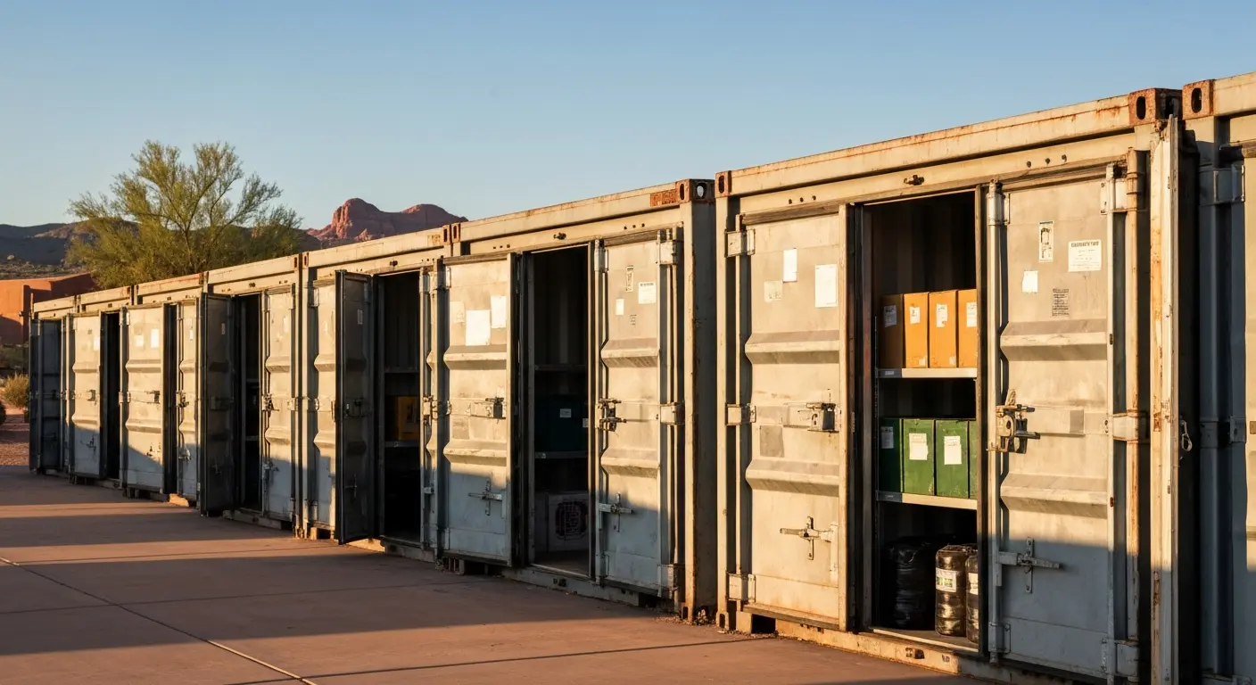 Business inventory storage