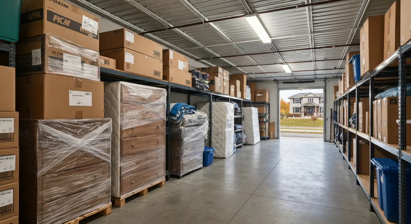 Home renovation storage in Mayer