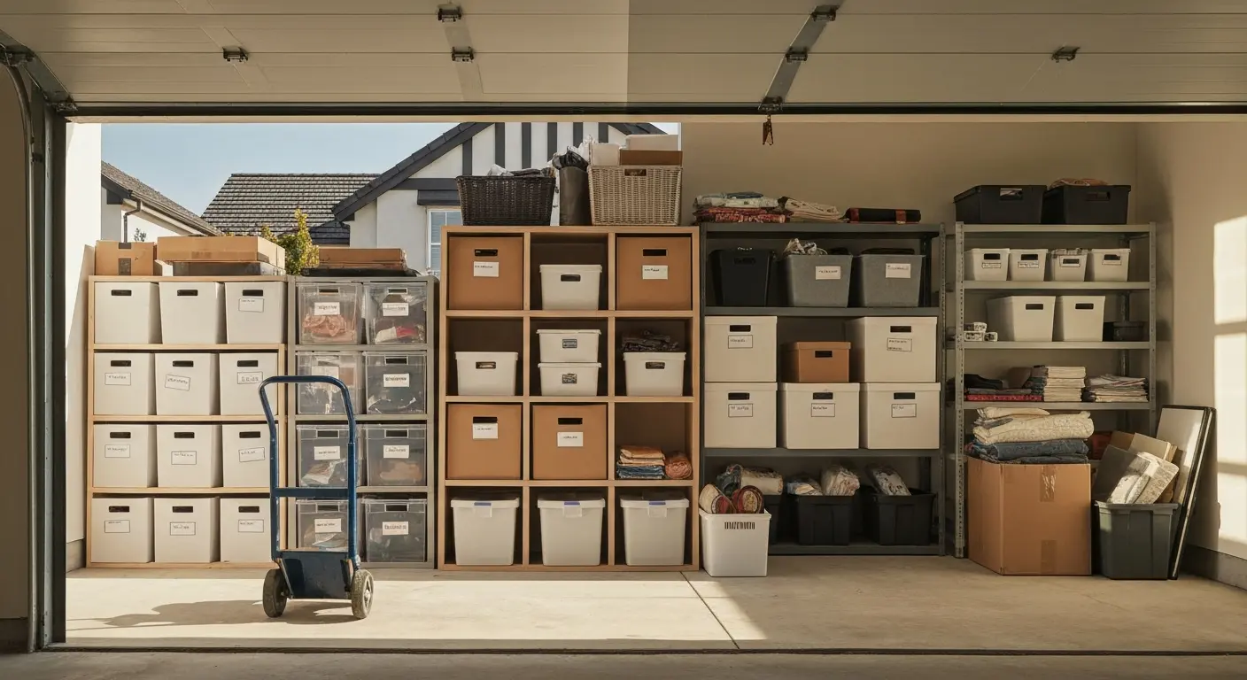 Home cleanup storage