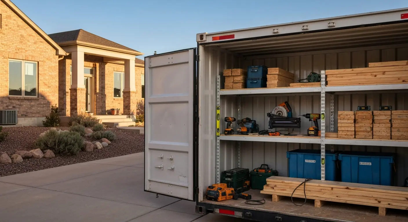 Portable storage for home remodels in Chino Valley