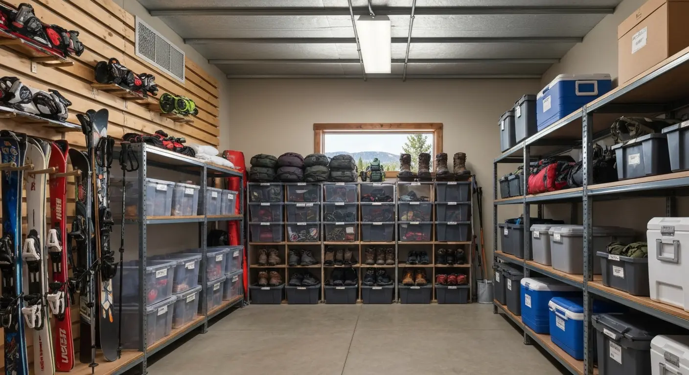 Seasonal equipment storage