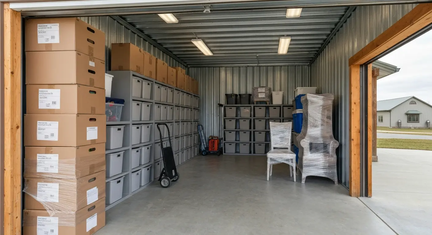 Household downsizing storage