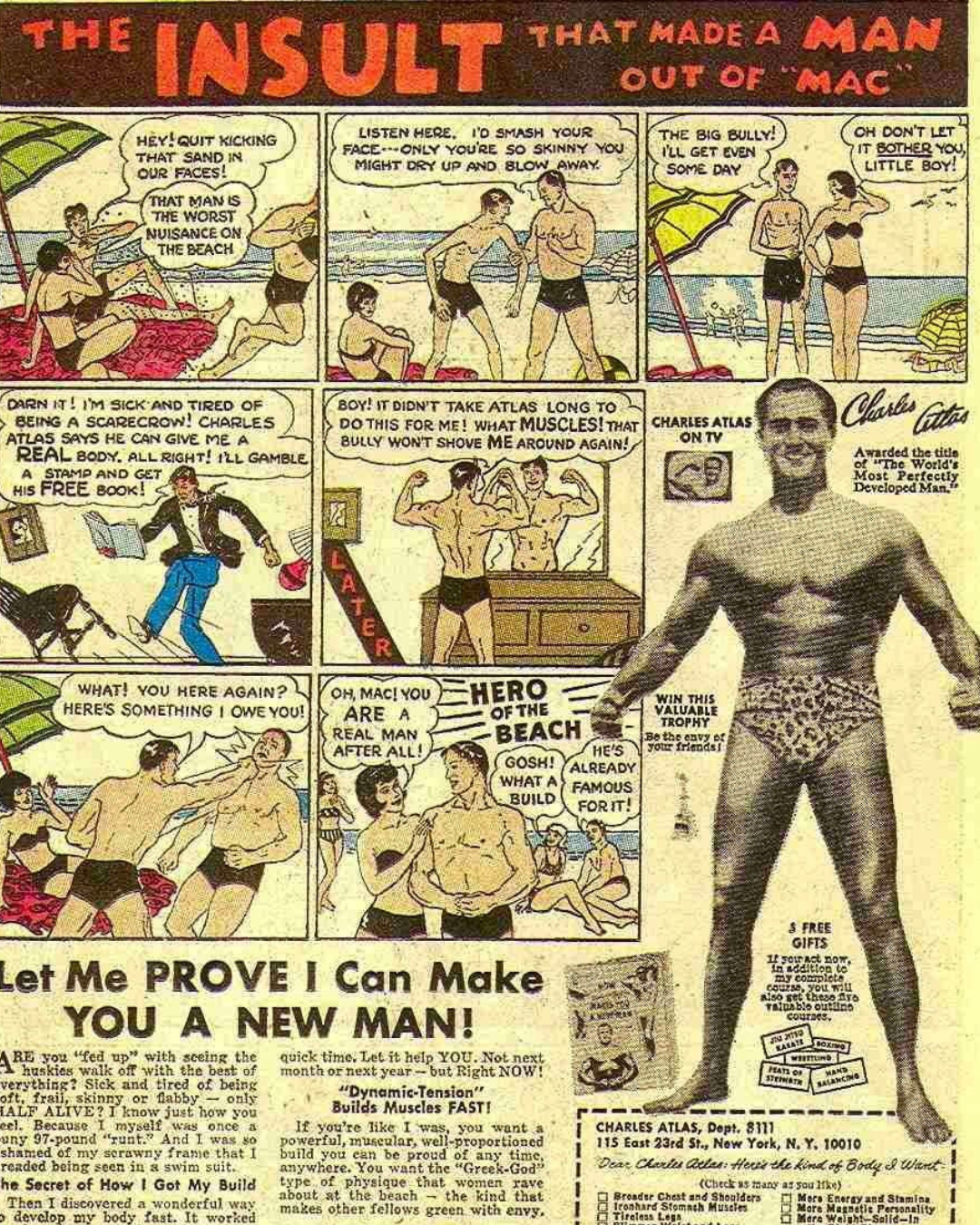 Charles Antlers comic book ad Charles Antlers comic book ad