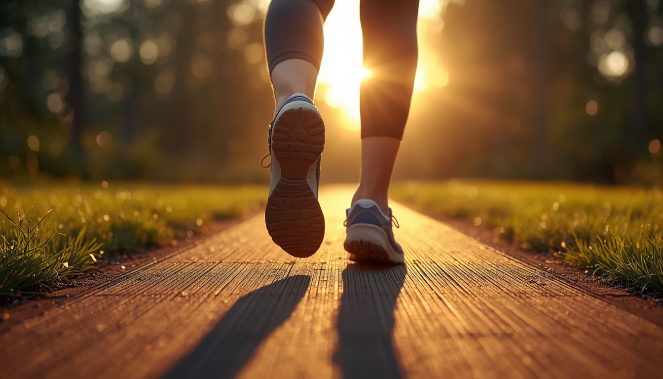 Person taking first step toward daily movement practice and pain-free living Person taking first step toward daily movement practice and pain-free living