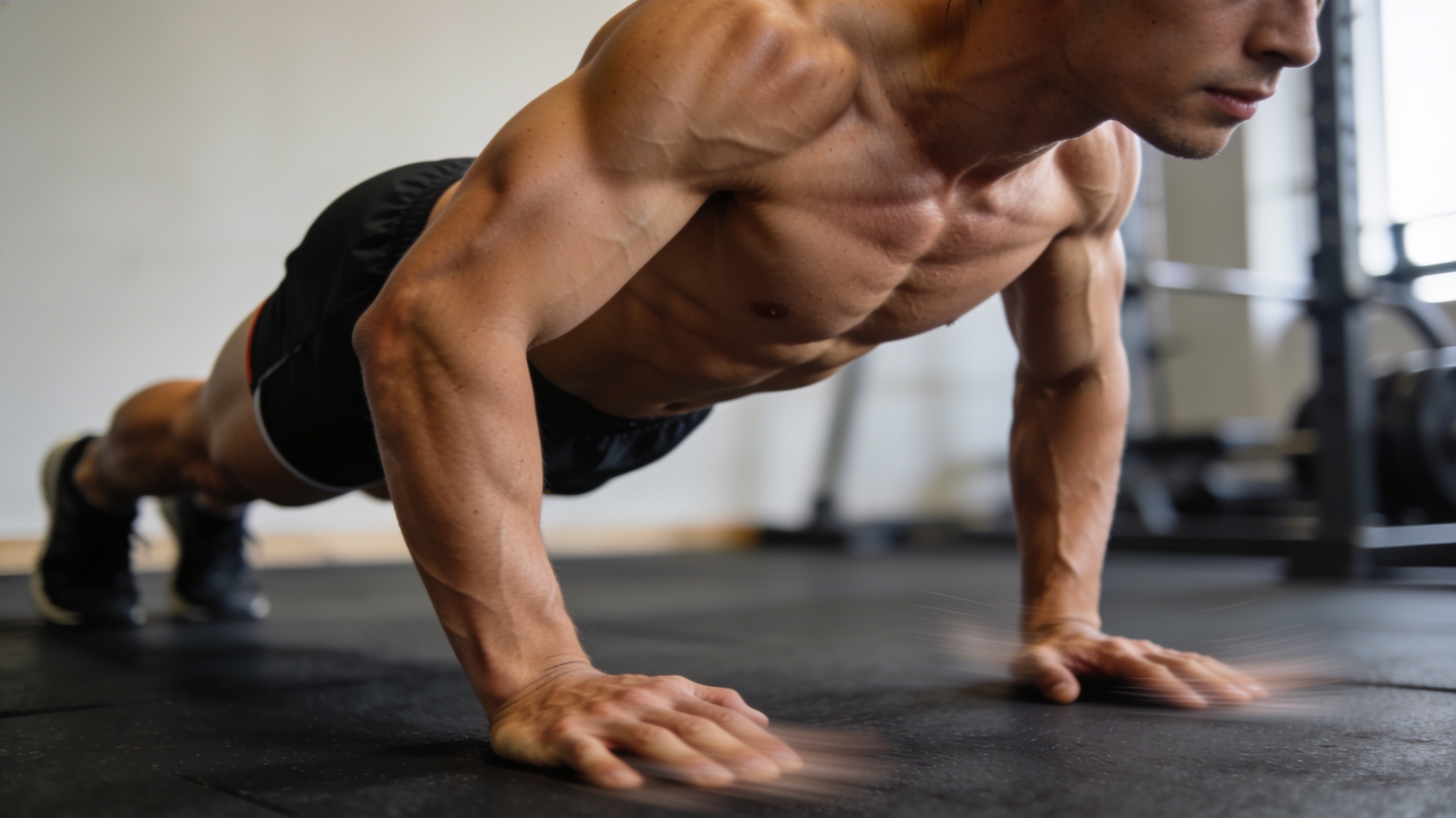Proper form demonstration of superman push-up variation for posture correction Proper form demonstration of superman push-up variation for posture correction