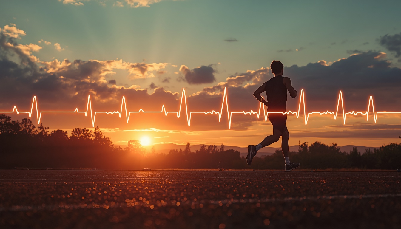 Athlete in motion representing mitochondrial energy and taurine performance benefits
