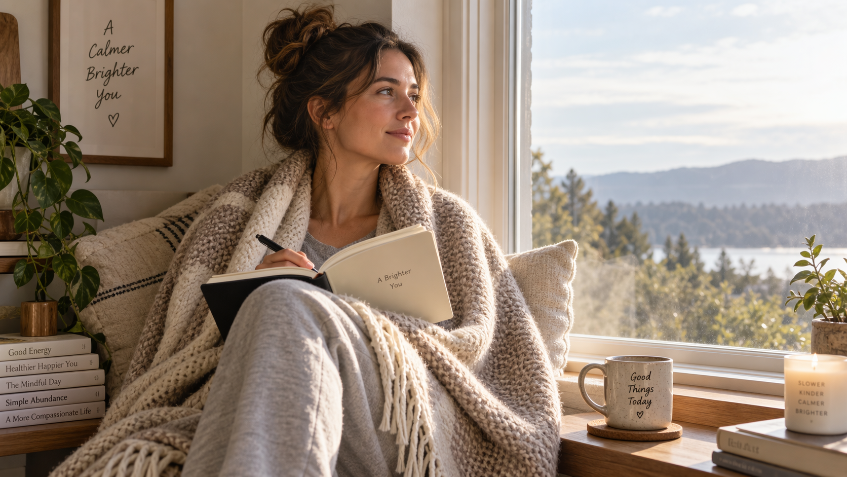 Morning reflection and journaling for mental clarity