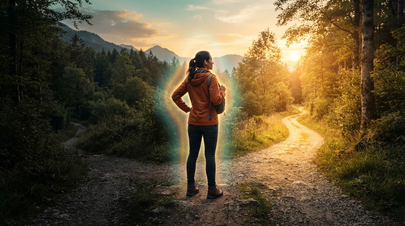 Clear path forward illuminated by intuitive guidance and inner knowing
