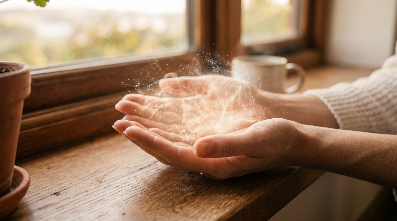 Hands with tingling energy — unexplained physical sensations as spirit signs Hands with tingling energy — unexplained physical sensations as spirit signs