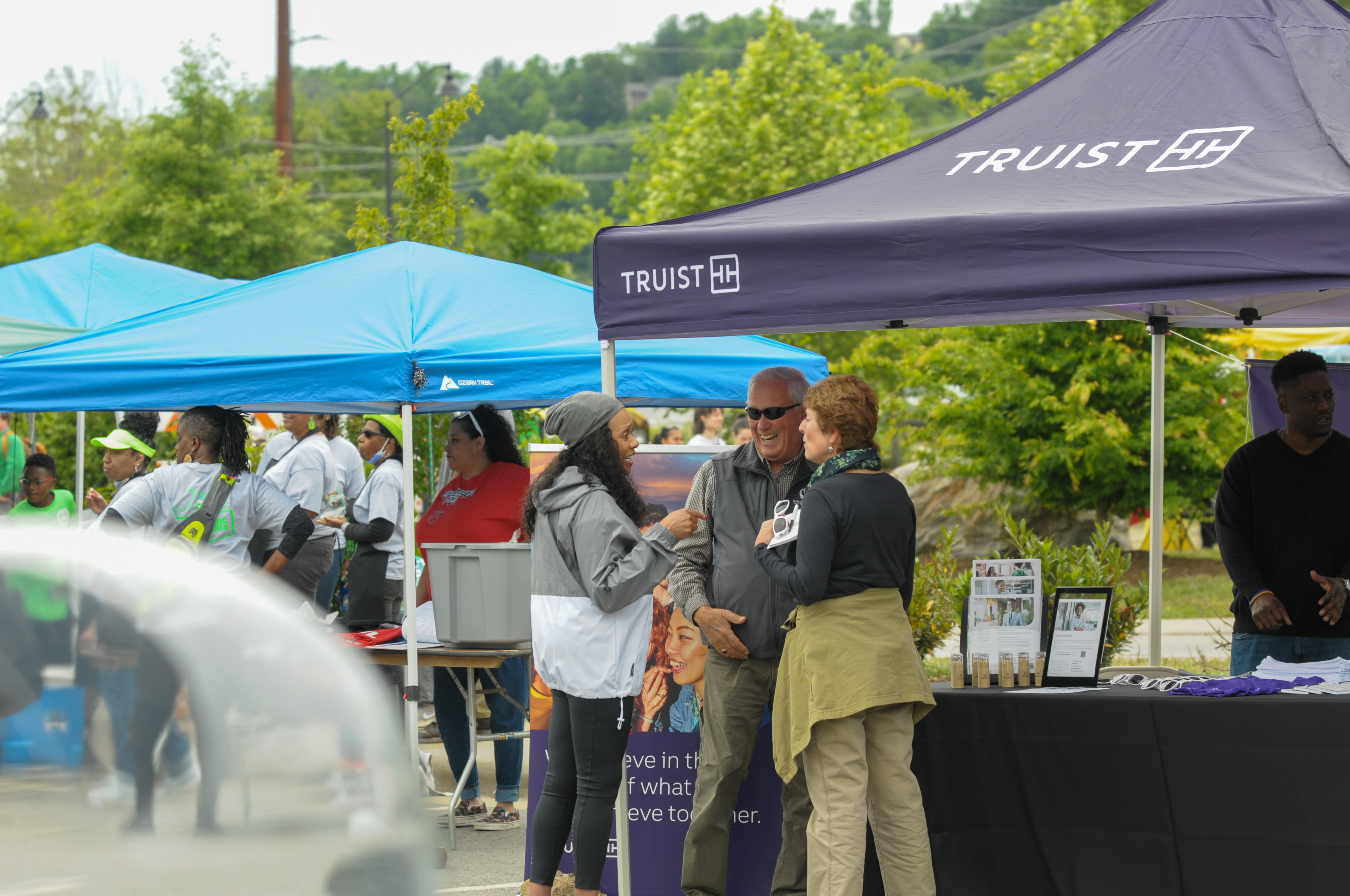 Sponsor tent activation at GRINDfest