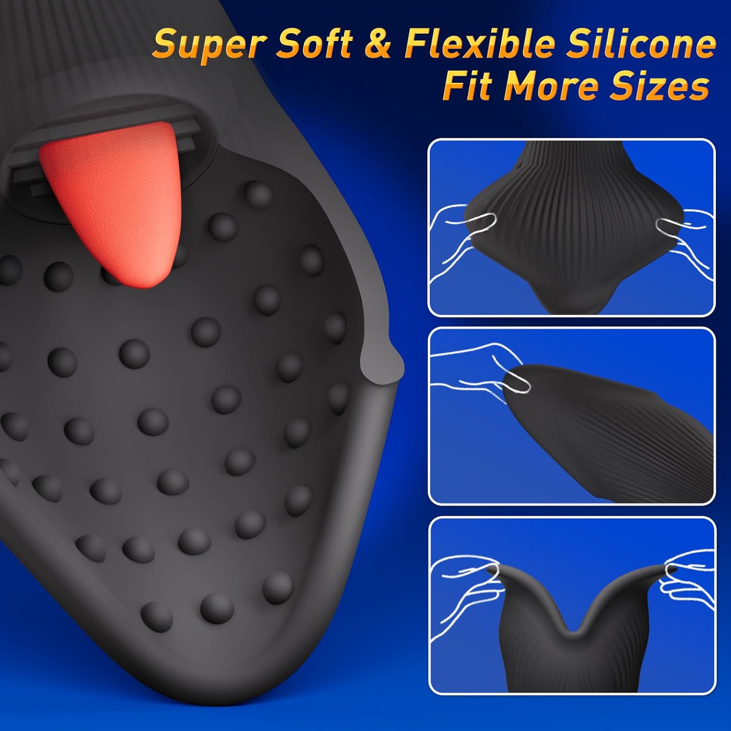 Men’s confidence and performance device for stamina and control