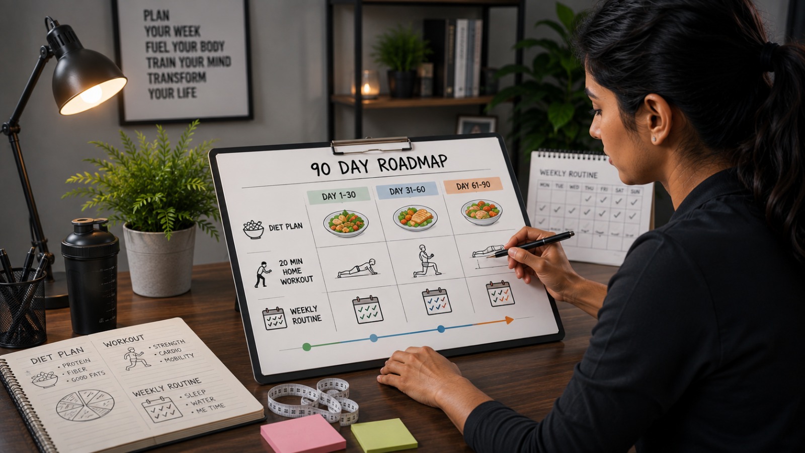 Your personalised 90 day roadmap