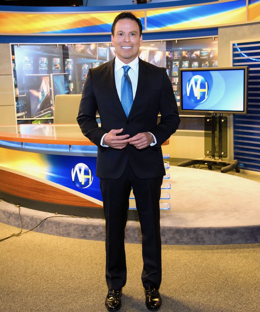 Randy Alvarez in the Wellness Hour studio
